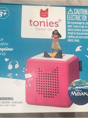 Tonies Starter Set Kids Audio Toy - Pink Toniebox